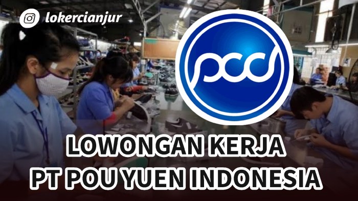 Gaji pt pou yuen cianjur