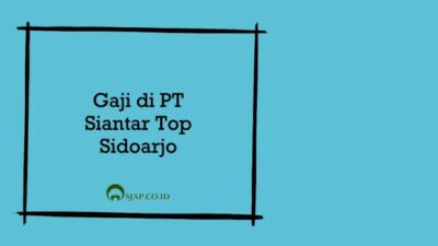 Gaji pt siantar top