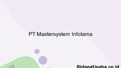 Gaji pt mastersystem infotama
