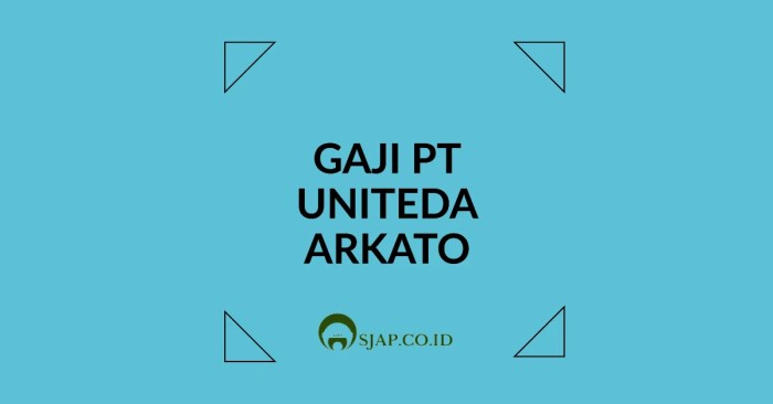 Uniteda toll Gaji pt uniteda arkato