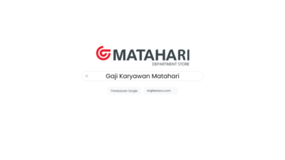 Gaji karyawan matahari semua jabatan