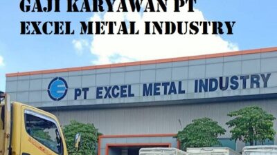 Gaji pt excel metal industry