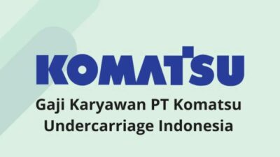 Gaji pt komatsu