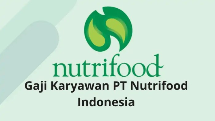 Gaji pt nutrifood indonesia