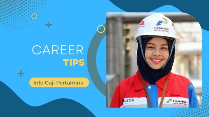 Gaji pegawai pertamina semua jabatan terbaru