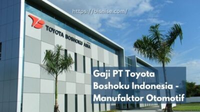 Gaji pt toyota boshoku indonesia