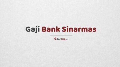Gaji asuransi sinar mas semua jabatan