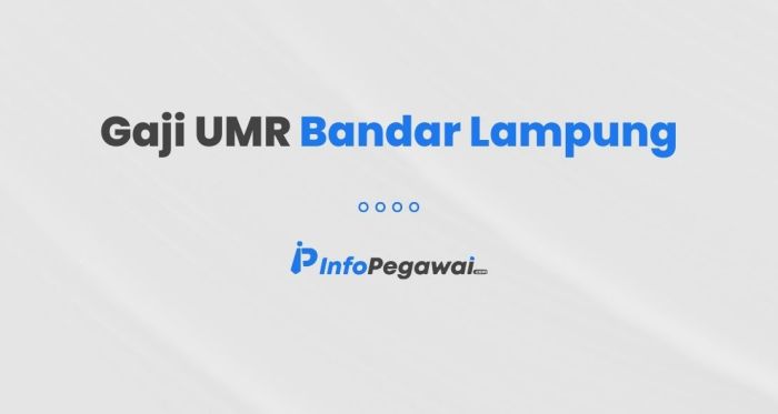 Lampung umk umr tarif Gaji umr lampung barat 2024 terupdate