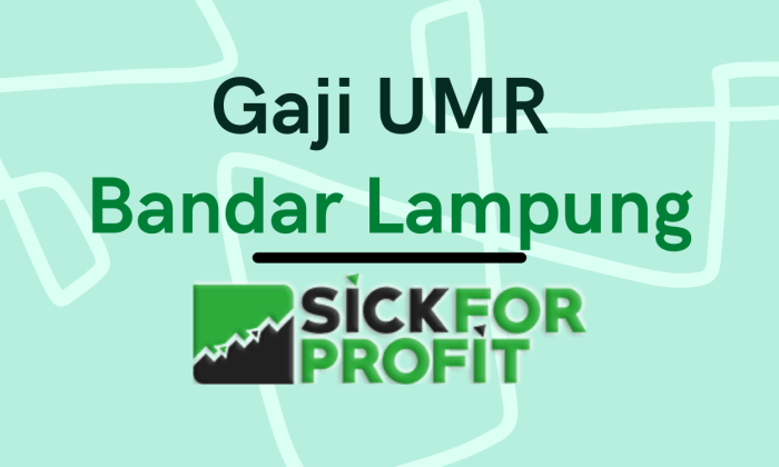 Gaji umr kota bandar lampung 2024 terbaru