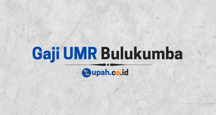 Gaji umr bulukumba 2024 terbaru