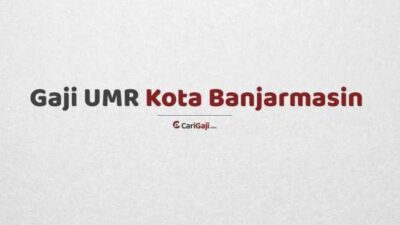 Gaji umk kota banjarmasin
