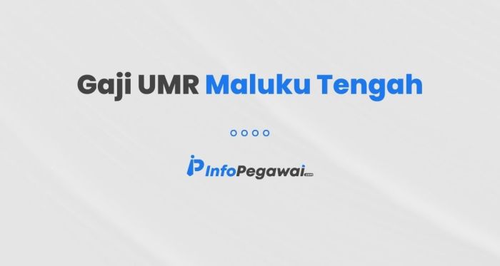 Gaji umk maluku tengah