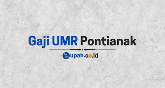 Gaji umr kota pontianak 2024 terbaru