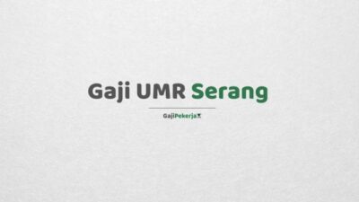 Gaji umr kota serang 2024 terbaru