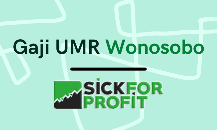 Umr umk ump daftar seluruh upah minimum terendah Gaji umr wonosobo 2024 terbaru