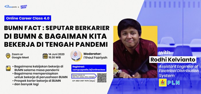 Bumn bekerja campuspedia seputar berkarier bagaimana tengah pandemi loket Tips sukses bekerja di BUMN