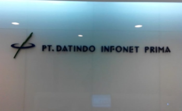 Infonet lowongan lampung Gaji pt datindo infonet prima