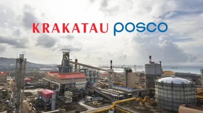 Krakatau posco pt steel p1241 plant martin indonesia eng venture joint capacity production between he Gaji pt krakatau posco
