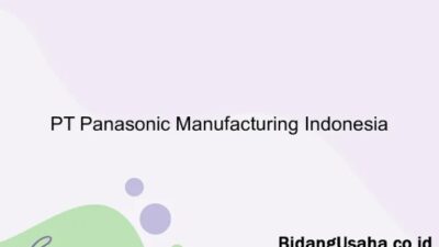 Gaji pt panasonic manufacturing indonesia
