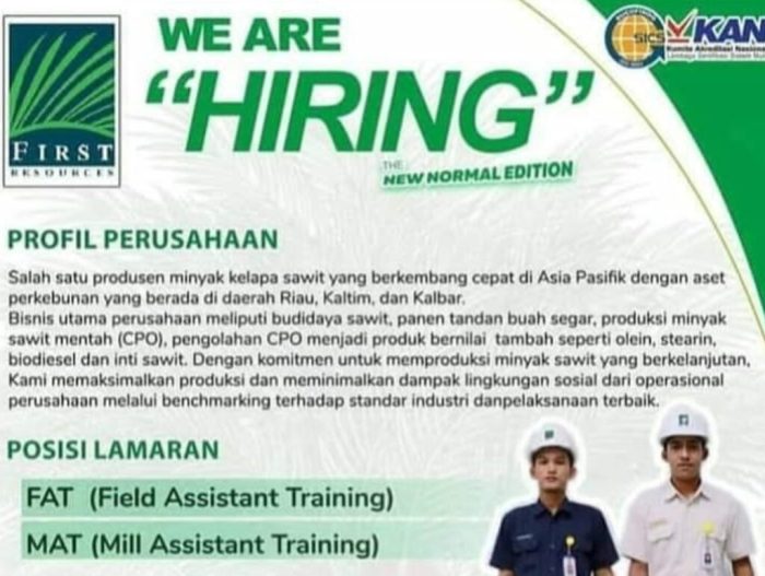 Gaji pt first resources