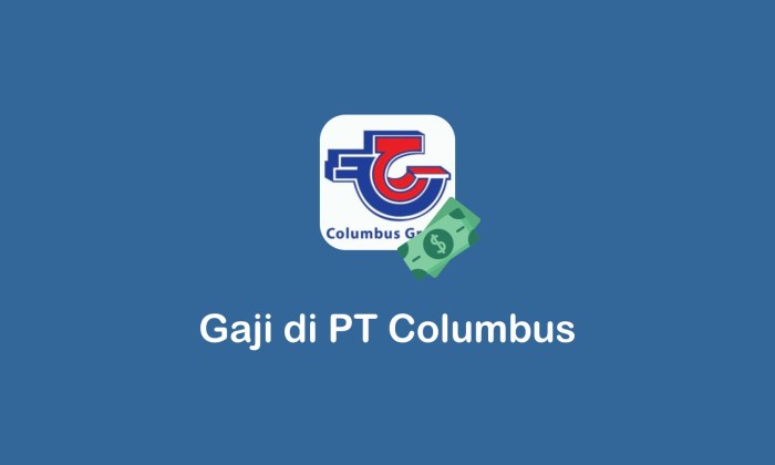 Gaji pt columbus