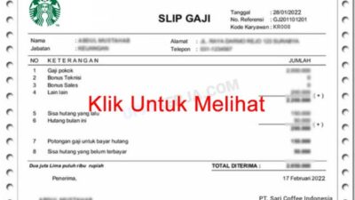 Gaji barista starbucks